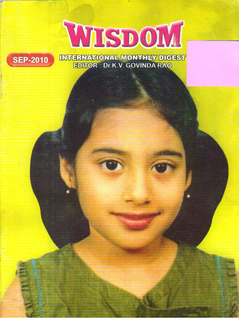 Wisdom International Monthly Digest Sep 2010
