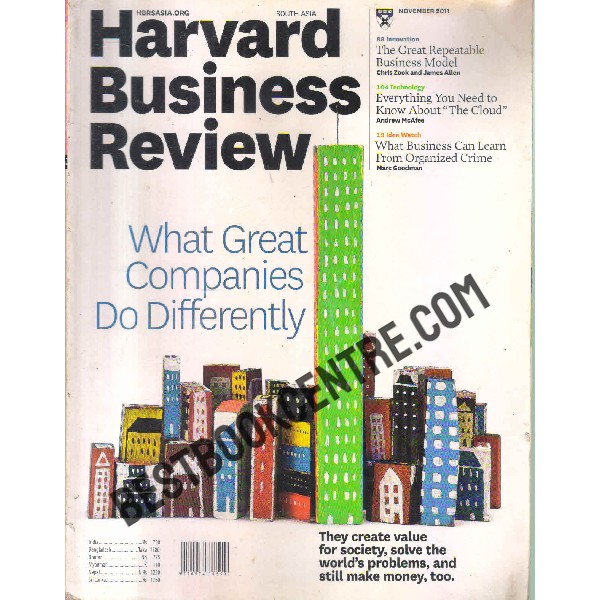  Harvard Business Review November 2011