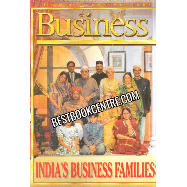 Business today indias business families sixth anniversary issue January 7 to February  6 1988 