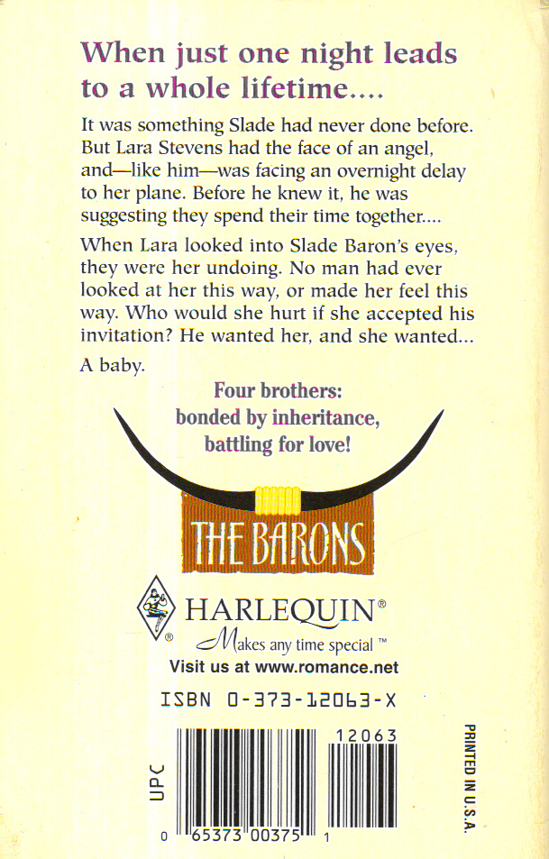 Slade Baron's Wife