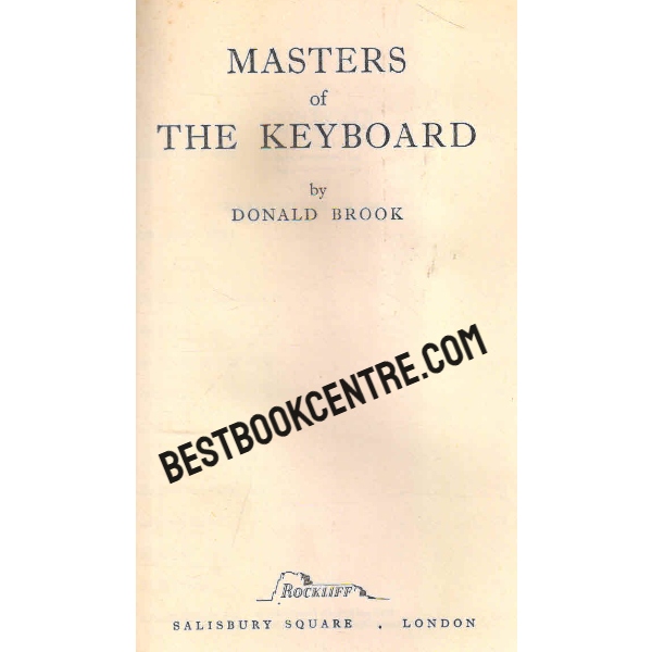 masters of the keybord