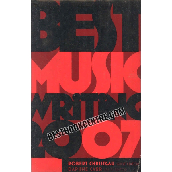 best music writing 2007 