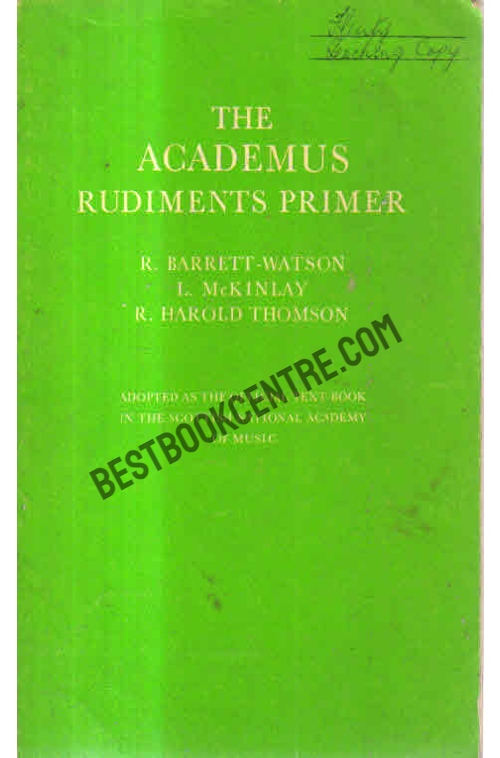 The Academus Rudiments Primer