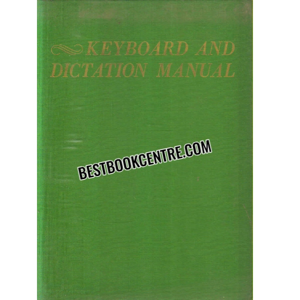 keyboard and dictation manual 