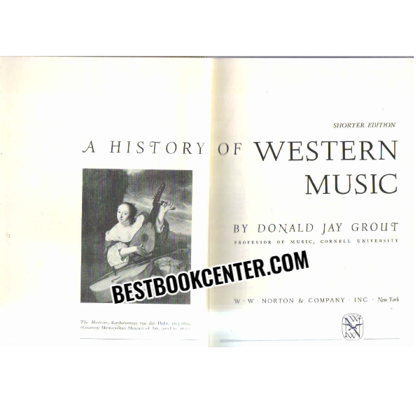 a history of western music 