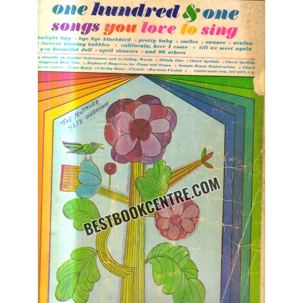 one hundred and one songs you love to sing
