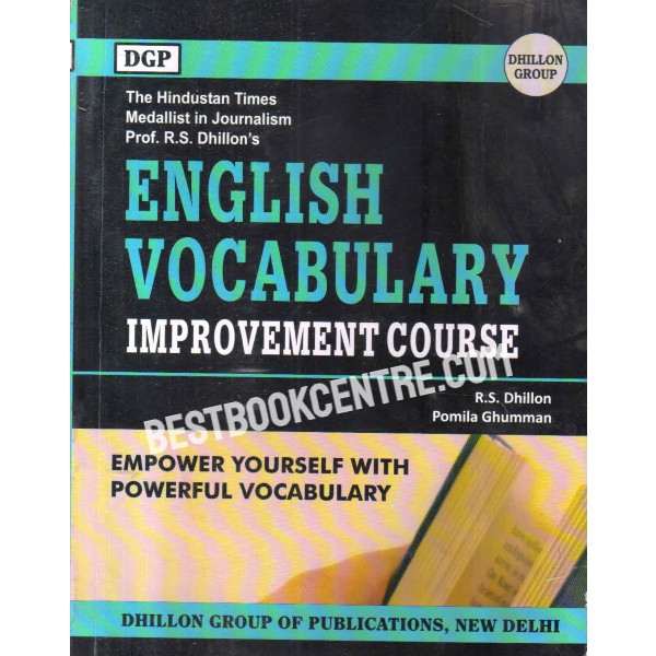 English vocabulary improvement course