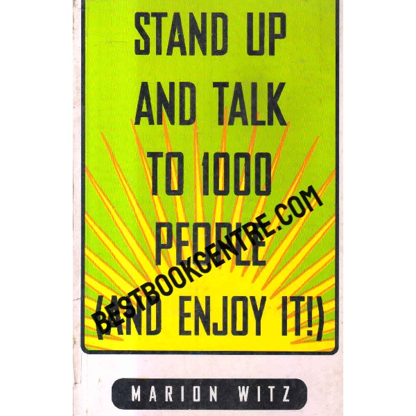 stand up and talk to 100 people