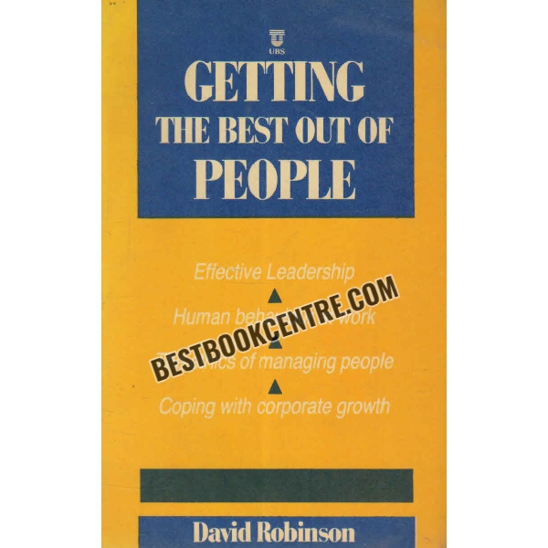 getting the best out of people 