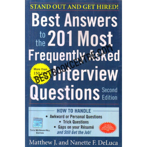 Best answers to the 201 most frequently asked interview questions