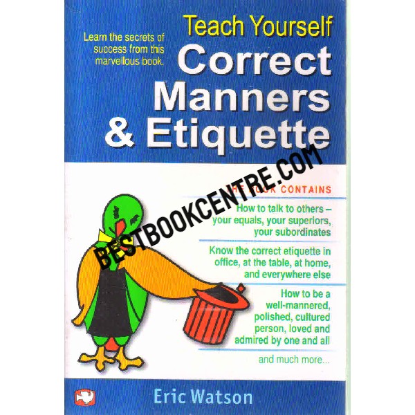 correct manners and etiquette