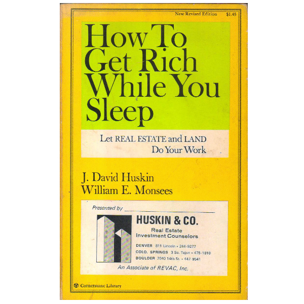 How to get rich while you sleep