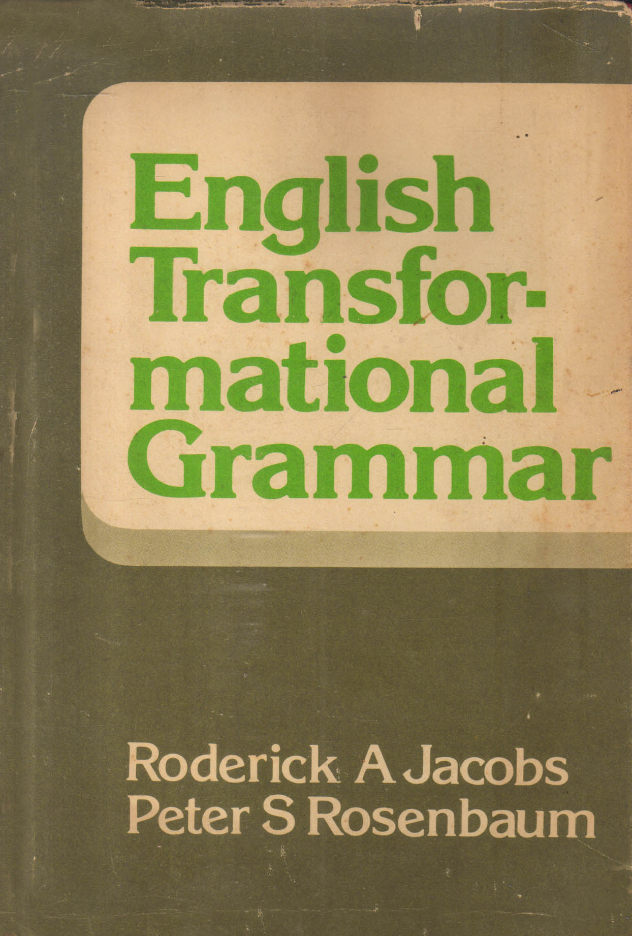 English Transformational Grammar