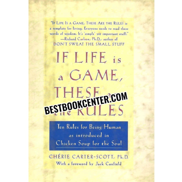 if life is a game these are the rules 