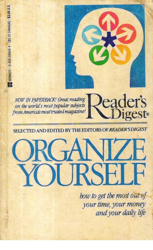 Organize Yourself.