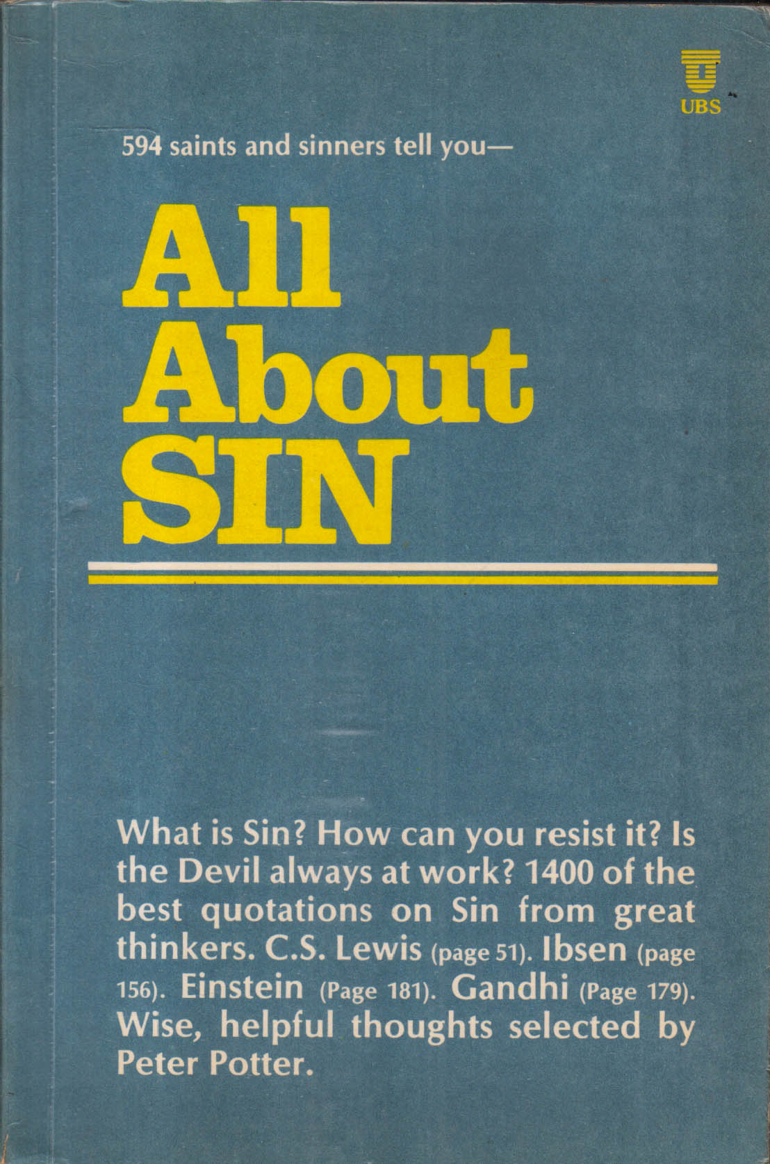 All About Sin