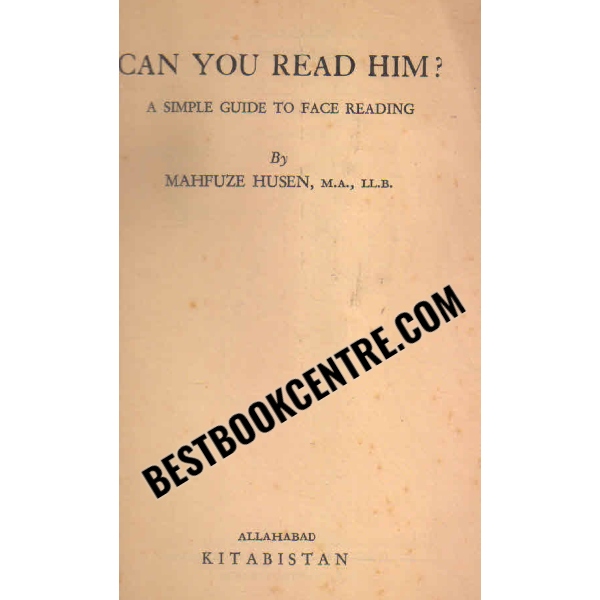 can you read him a simple guide to face reading
