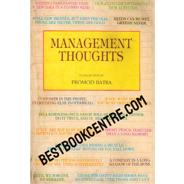 management thoughts