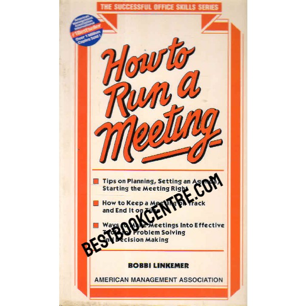 How to Run a Meeting