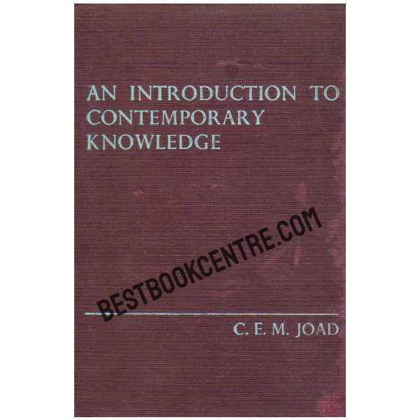 An Introduction to Contemporary Knowledge 1st edition