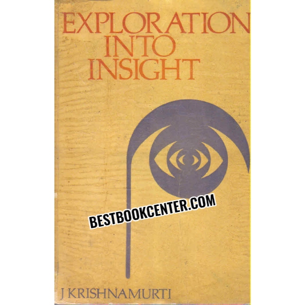 exploration into insight 1st edition
