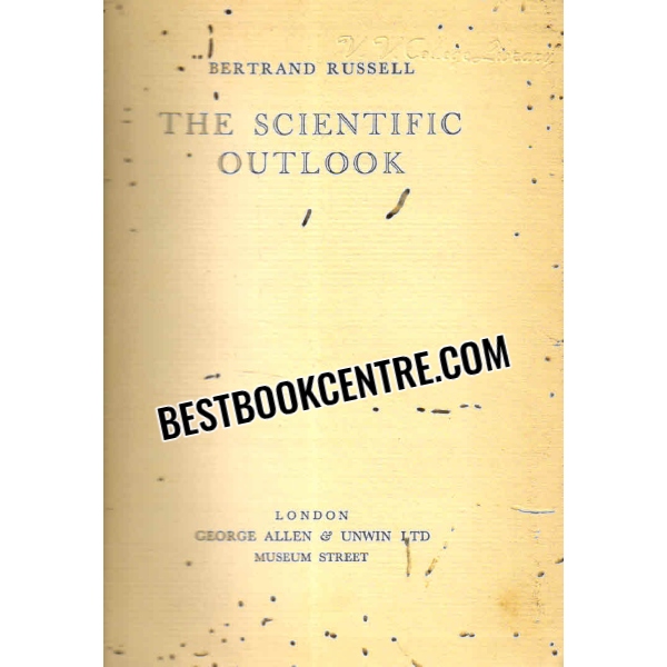the scientific outlook 1st edition
