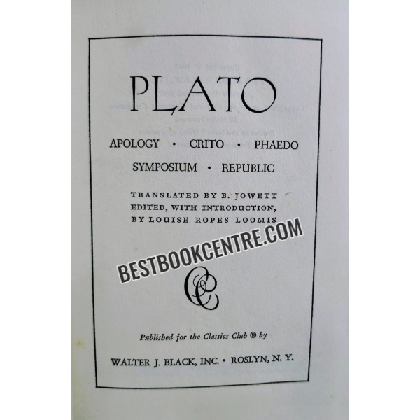 plato apology crito phaedo symposium republic 