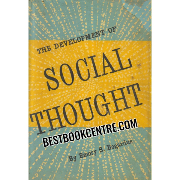 the development of social thought 