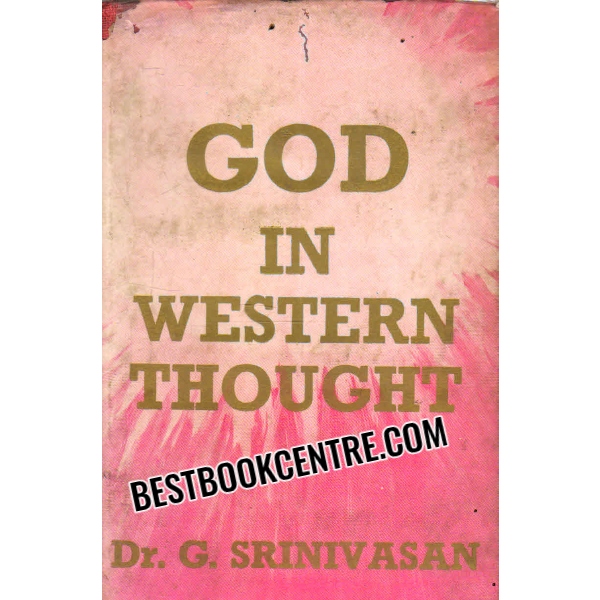 god in western thought 1st edition