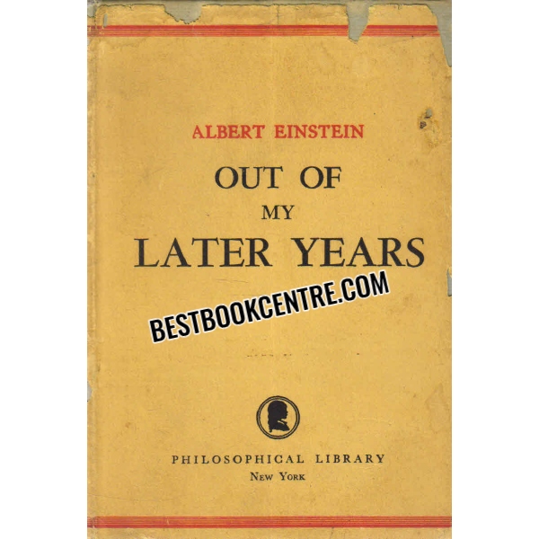 out of my later years 1st edition