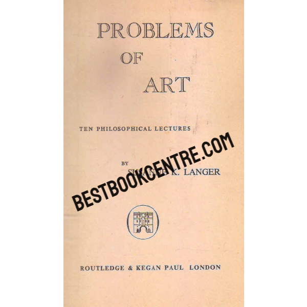 problems of art 1st edition