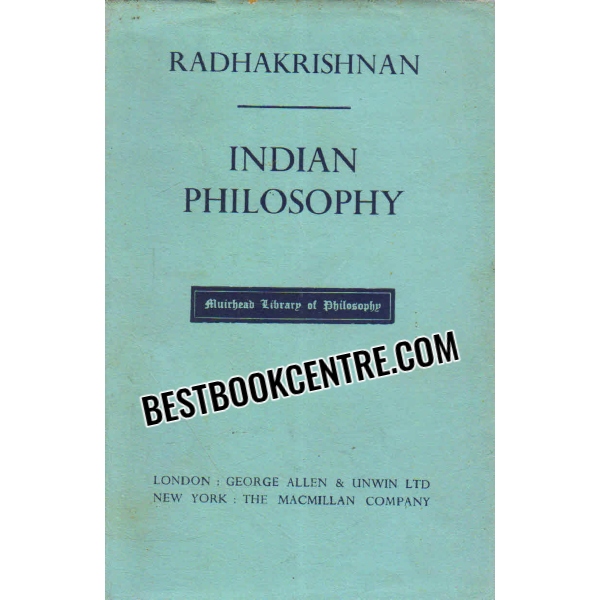 indian philosophy volume 1 and 2