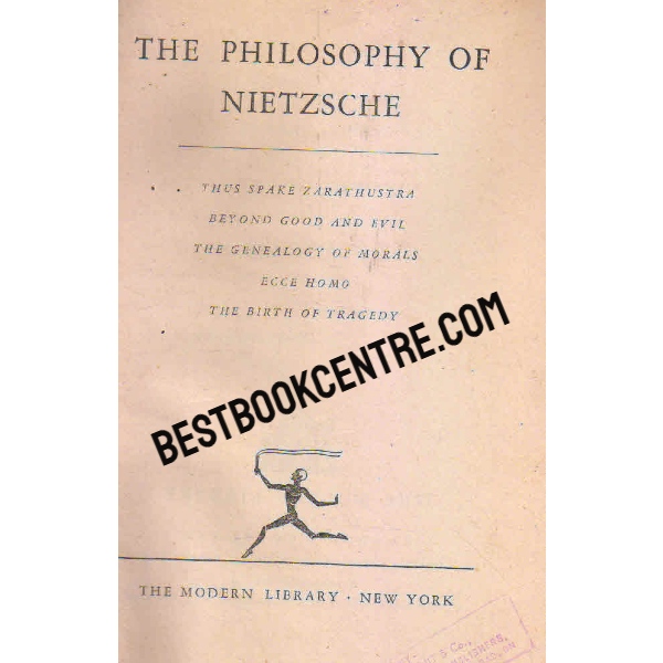 the philosophy of nietzsche