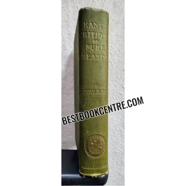 Critique of Pure Reason.2nd edition