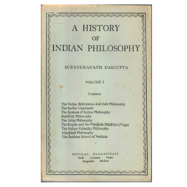 A History of Indian Philosophy 5 Volume Paperback Set