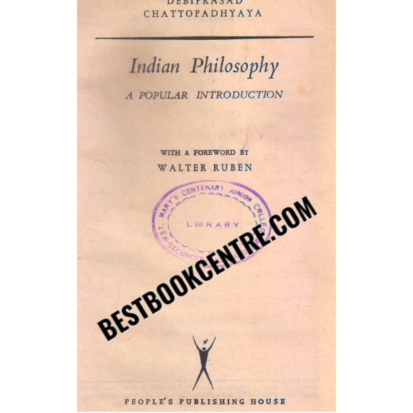 Indian philosophy a popular introduction