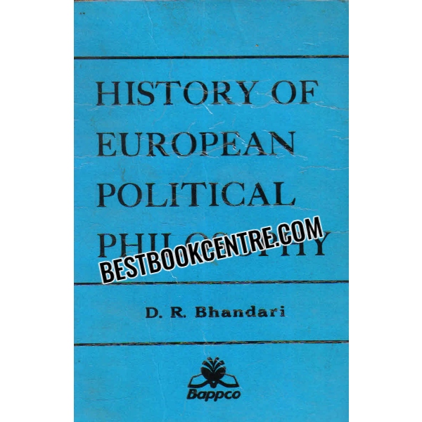 history of european political philosophy