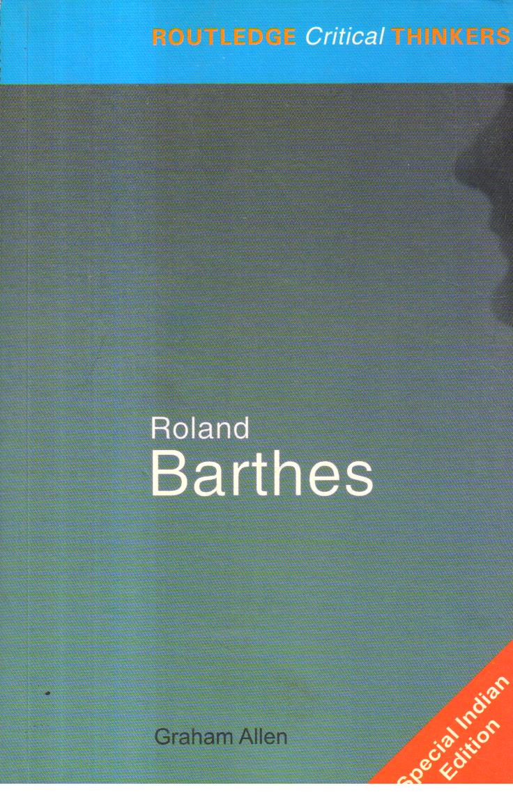 Roland Barthes.