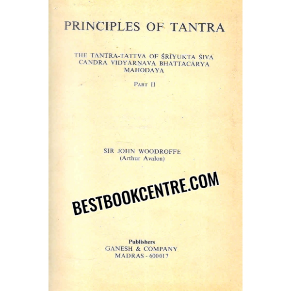 principles of tantra part 1 and part 2