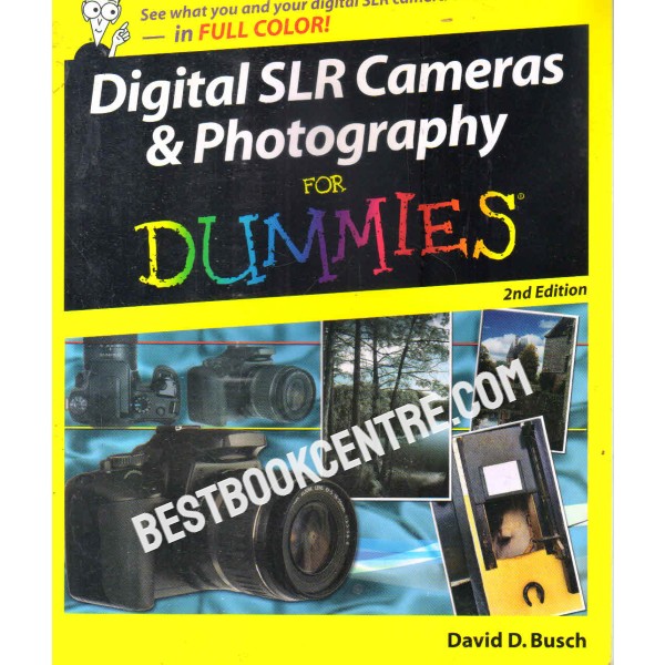 digital slr cameras and photography for dummies