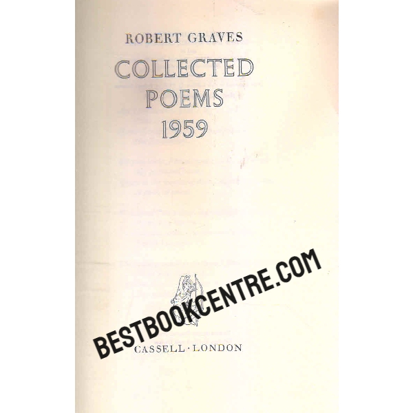 collected poems 1959 1st edition
