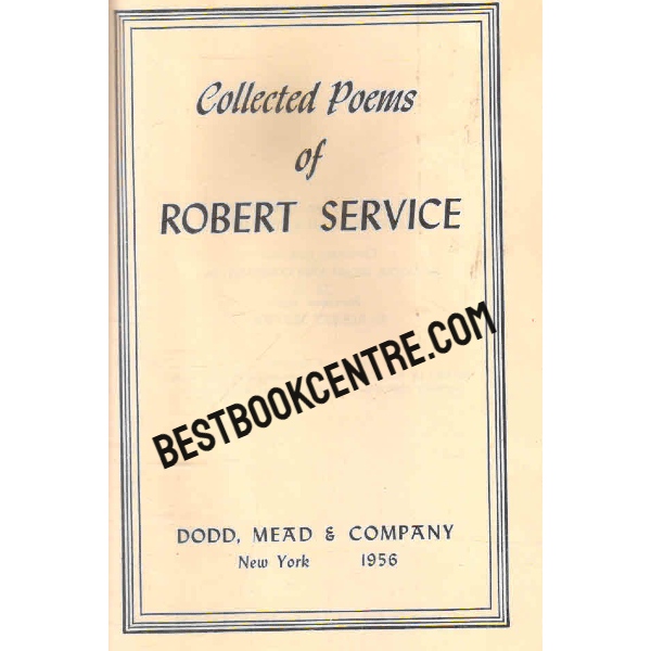 collected poems of robert servive