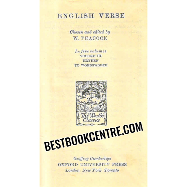 english verse