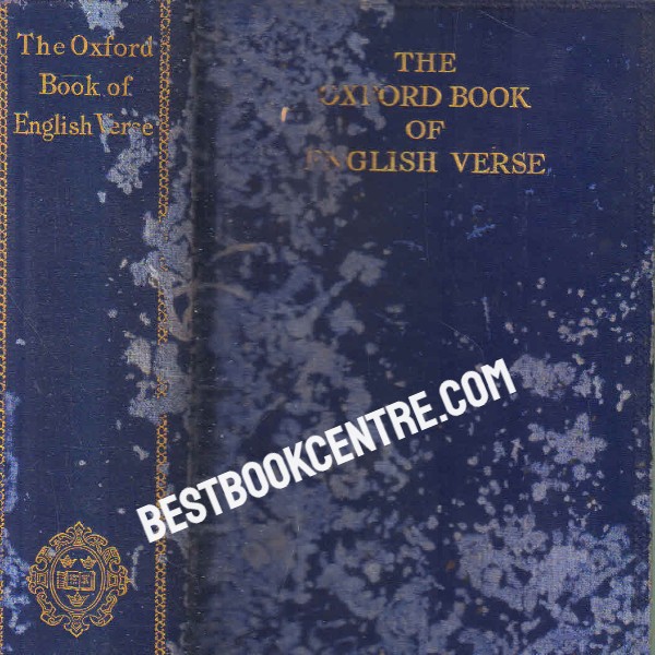 the oxford book of english verse 1250 -1918
