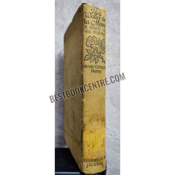 walter de la mare a study of his poetry 1st edition