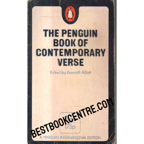 the penguin book of contemporary verse