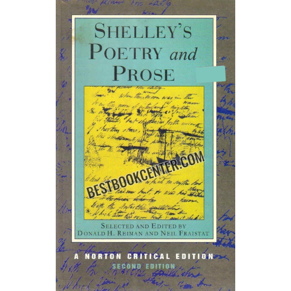 shelleys poetry and prose Norton critical edition