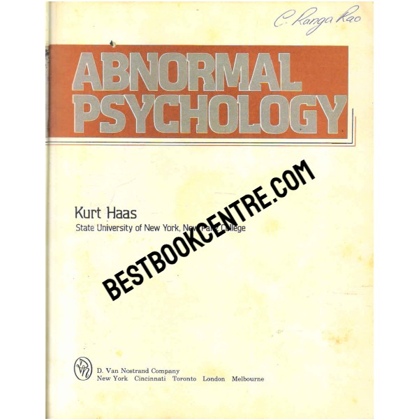 Abnormal Psychology