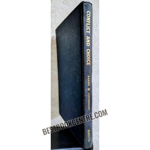 conflict and choice 1st edition