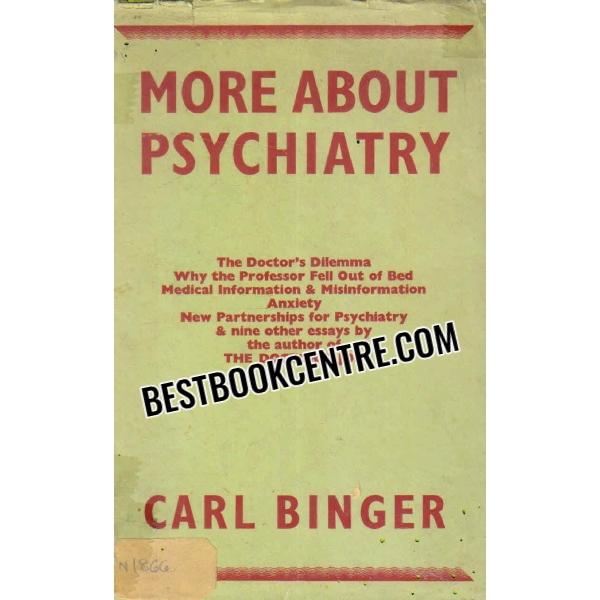 more about psychiatry 1st edition